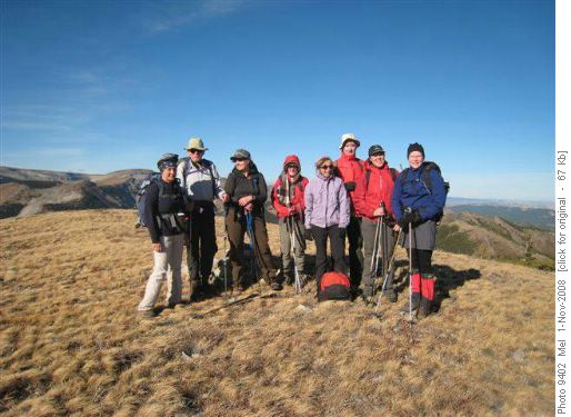 Group on Windy Peak
