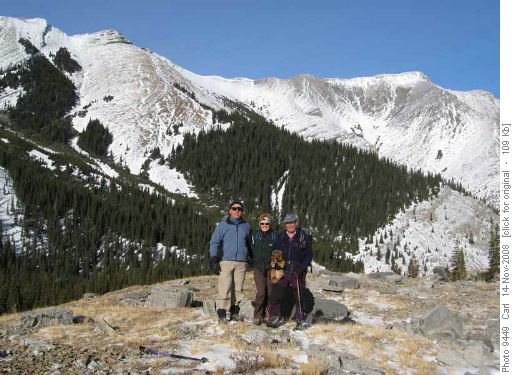 At our high point near Bryant tarn