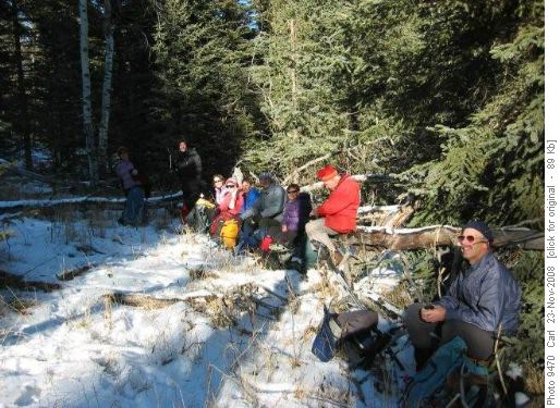 Lunch in a sunny spot