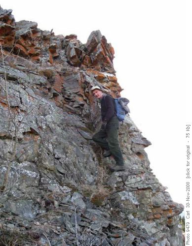 Peter found some scrambling