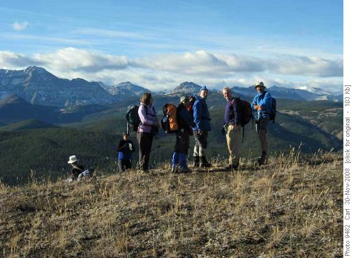 On Missinglink Mtn (Bluerock, Rose, and Surveyor's Ridge in background)