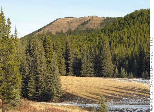 Missinglink Mtn from Gorge Creek parking lot