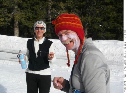 John preparing for "Circuit de Soleil"