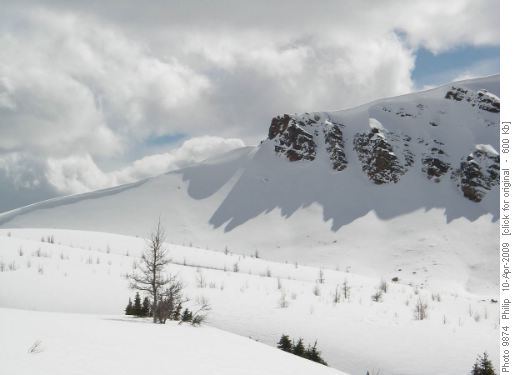 Shadows on Packers Peak
