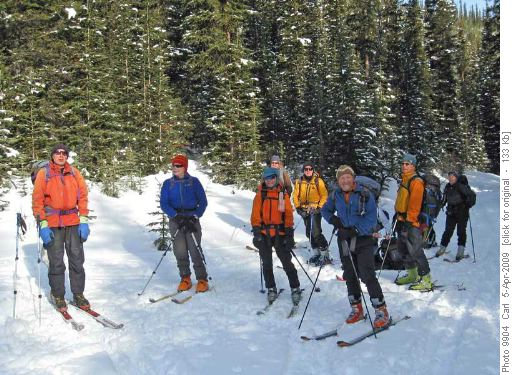 Setting off from French Creek