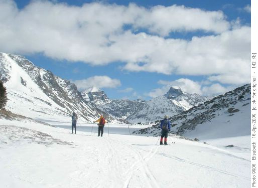 View across Ptarmigan Lake