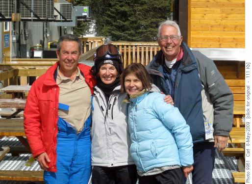 Ginger and friends at Goat's Eye Gardens