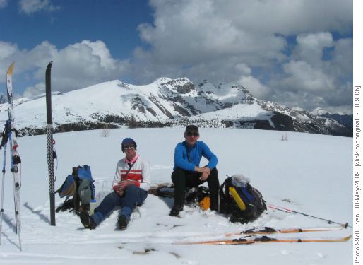 Dave and Carl on Citadel trail