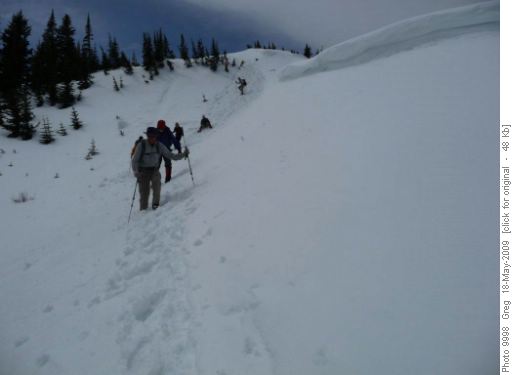 Winter hiking (most of us) fun
